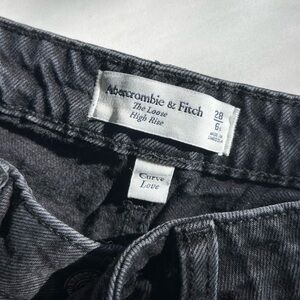 Abercrombie & Fitch Gray Straight Leg Jeans